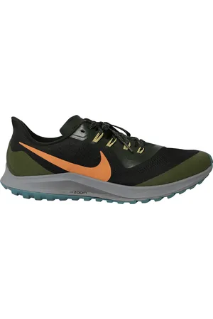Nike Pre-owned Mens Air Zoom Pegasus 36 Trail Sneaker in Sequioa Mesh and Rubber - - Size UK 12