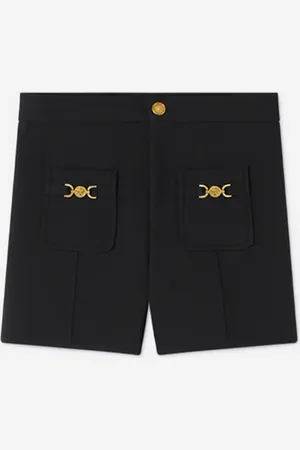 VERSACE Girls Stretch Cady Shorts in - Size 6Y