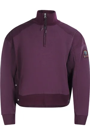 Parajumpers Womens Quarter Zip Turtleneck Fleece Sweatshirt Cotton - Size Small