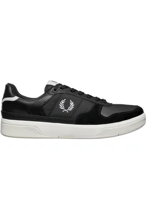 Fred Perry Mens B7123 102 Trainers Leather - Size UK 3