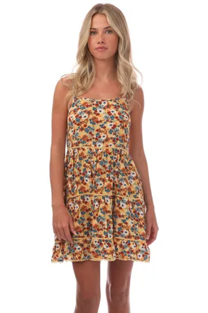 Superdry Womens Vintage Mini Beach Camisole Dress in - Size 10 UK