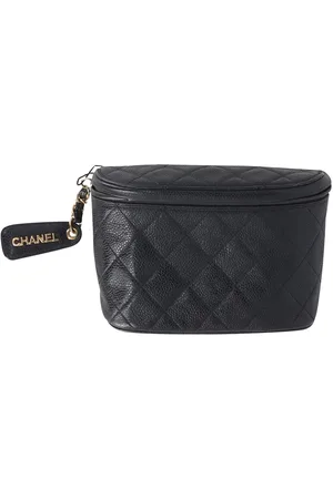 CHANEL Pre-owned Womens Vintage Belt Bag in Caviar Leather Leather (archived) - One Size