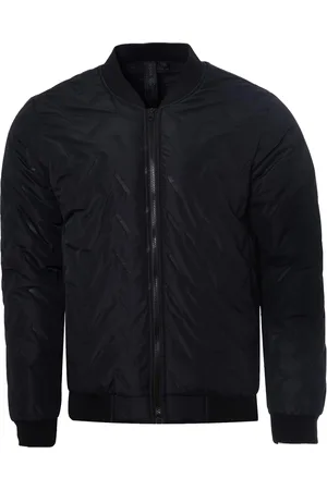 Soul Star Mens Padded Bomber Jacket - - Size Medium