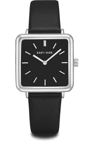 Eastside Womens Female Quartz Silver/ Genuine Leather Watch Metal Composite - One Size