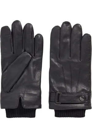 HUGO BOSS Mens Accessories Hakani-TT Gloves in Leather - Size 9 (Gloves)