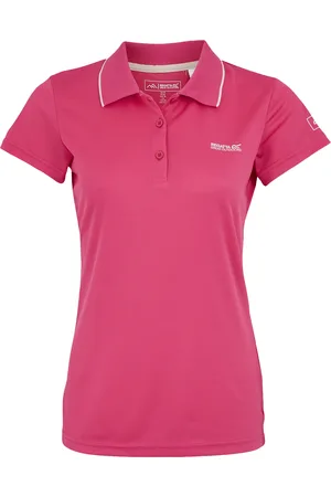 Regatta Womens/Ladies Maverick V Polo Shirt (Pop) - Cotton - Size 18 UK