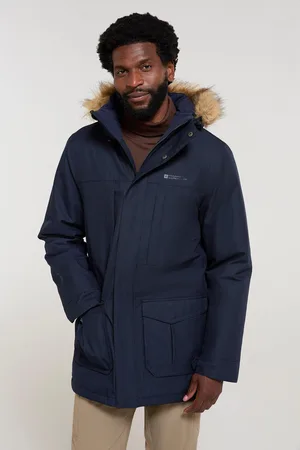 Mountain Warehouse Mens Gorge II Long Jacket - Size X-Small
