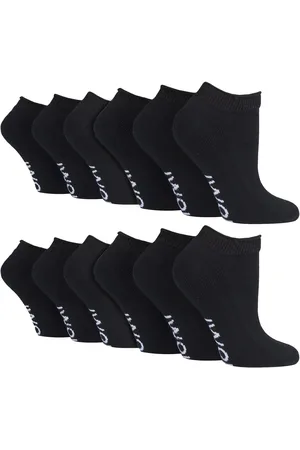 IOMI Unisex 12 Pair Multipack Diabetic Trainer Socks for Swollen Feet & Ankles