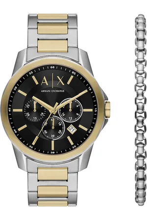 Armani Exchange Banks Mens Watch AX7148SET Stainless Steel (archived) - One Size