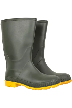 Mountain Warehouse Childrens Unisex Childrens/Kids Plain Wellington Boots ( Green) - Size UK 4 Infant
