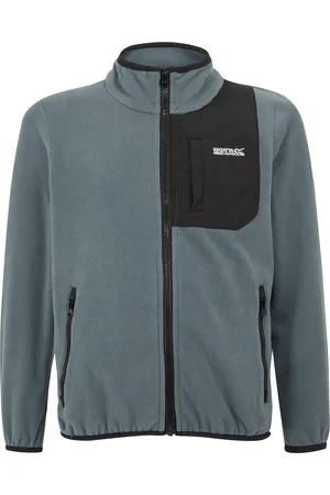 Regatta Kids Unisex Childrens/Kids Frankie Full Zip Fleece Jacket (Stormy Weather) - - Size 14Y