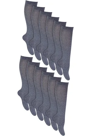 Sock Snob 12 Pair Multipack Girls Knee High Socks