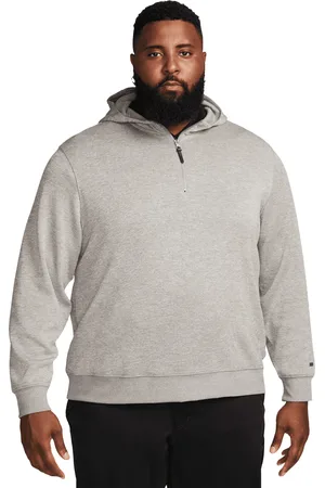 Nike Mens Dri-FIT Golf Hoodie ( /Dust/Brushed Silver) - Size Medium