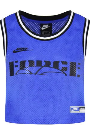 Nike Loose Fit Jersey Sleeveless Sisterhood Womens Crop Top CU6786 405 - - Size Small