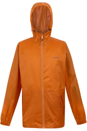 Regatta Mens Pack It III Waterproof Jacket (Fox) - - Size Large