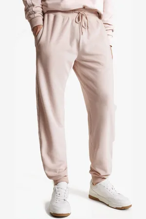 Tommy Hilfiger TH ESTABLISHED Mens Ribbed Velour Lounge Joggers Cashmere Creme - - Size X-Large
