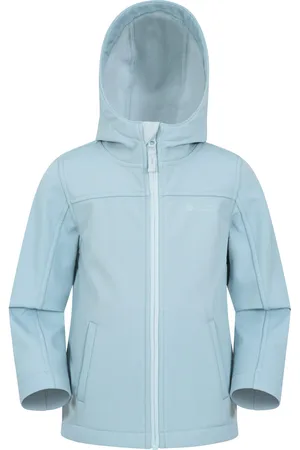 Mountain Warehouse Childrens Unisex Childrens/Kids Water Resistant Soft Shell Jacket (Pale ) - Size 3-4Y