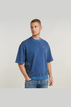 G-Star Mens G-Star RAW Overdyed Loose Sweater - Cotton - Size Small