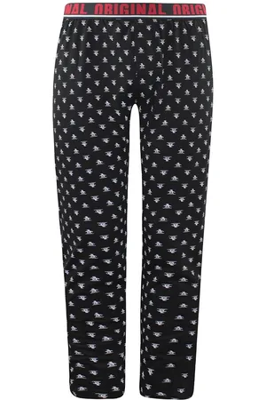 Original Penguin Lounge Jersey Mens Pyjamas Bottoms Cotton - Size Large