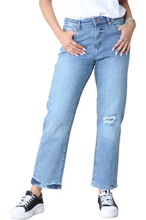 MYT Womens Autograph Straight Leg Jeans in Denim - Size 12 Regular