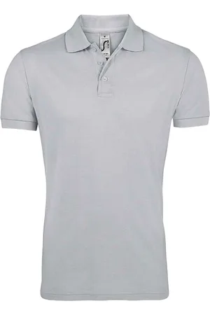 Sols Mens Prime Pique Plain Short Sleeve Polo Shirt (Pure ) - Size 4XL