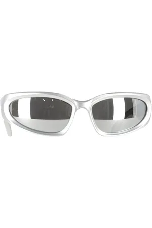 Balenciaga Pre-owned Mens Swift Oval Sunglasses in Polyamide - One Size