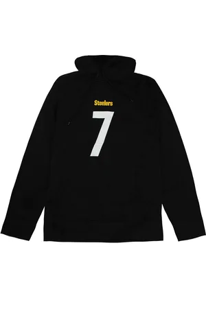 Fanatics Mens NFL Pittsburgh Steelers Ben Roethlisberger 7 Hoodie - Cotton - Size 2XL