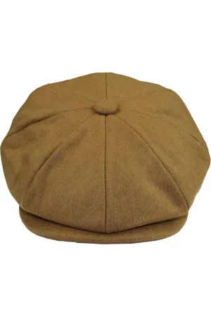 Infinity Mens Peaky Blinders Newsboy 8 Panel Hat - Wool - Size Medium