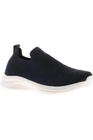 Focus Womens Knitted Trainers Annika Slip On Textile - Size UK 8