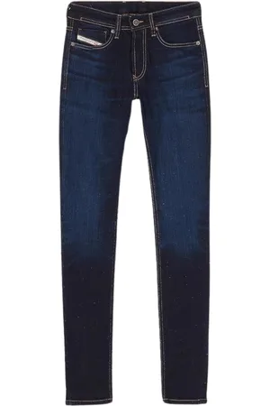 Diesel Mens Sleenker Dark Denim Jeans Cotton - Size 29W/30L