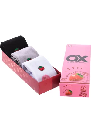 Ox Womens Pack of 6 low socks with fresh scents - - One Size