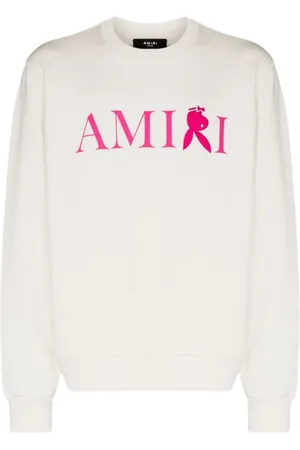 AMIRI Mens Reverse Bunny Logo Sweatshirt Cotton - Size Large