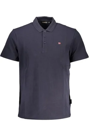 Napapijri Mens Cotton Polo Shirt - Size Large