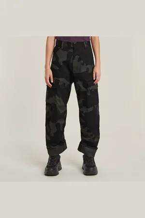G-Star Womens G-Star RAW Cargo Pants 3D Boyfriend - Cotton - Size 26 (Waist)