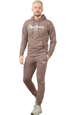 Pepe Jeans London Mens Tracksuit Set in Fleece - Size Small