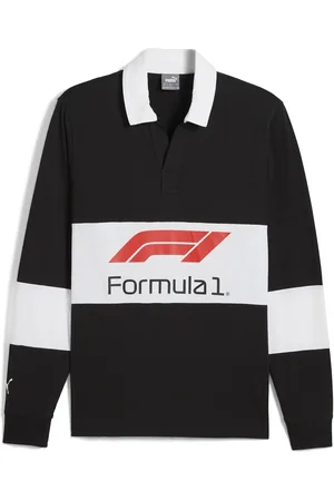PUMA Mens F1 Rugby Long Sleeve Polo Shirt - - Size X-Large