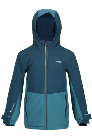Regatta Childrens Unisex Childrens/Kids Highton III Padded Jacket (Reflecting Lake/Dragonfly) - - Size 3-4Y