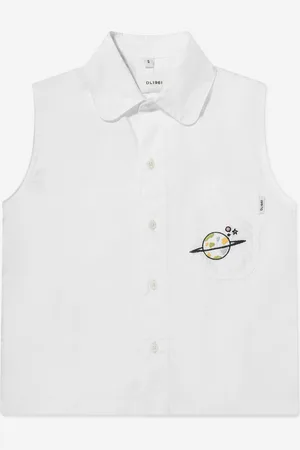 DL1961 Girls Simona Sleeveless Shirt in - Size 6-7Y