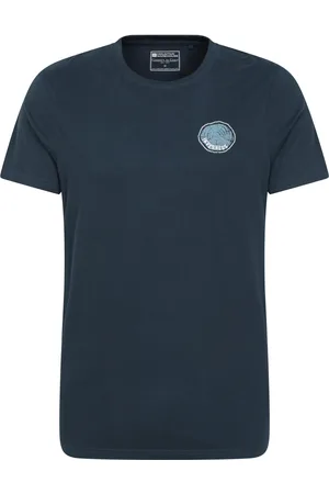 Mountain Warehouse Mens Inverness Tree Ring Organic T-Shirt (Dark ) - Size Small