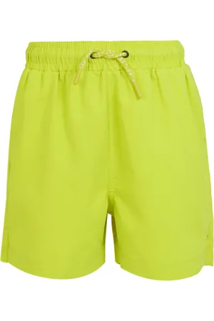 Regatta Boys Childrens/Kids Skander III Plain Swim Shorts (Citron Lime) - - Size 14Y