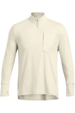 Under Armour Mens Trail Run Quarter Zip Top in - Size Medium