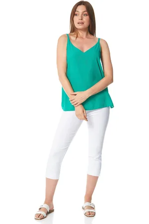 Roman Womens Cross Back V-Neck Camisole - - Size 10 UK