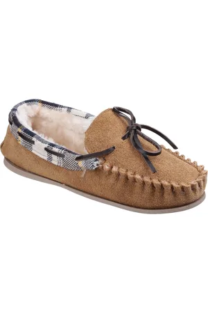 Cotswold Outdoor Womens Kilkenny Slip on Moccasin Slipper - Leather - Size 3 (UK Shoe)