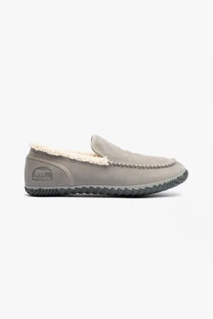 sorel DUDE MOC Mens Suede Moccasins Quarry - - Size UK 11