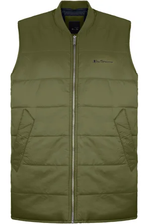 Ben Sherman Quilted Mens Gilet - Size Large