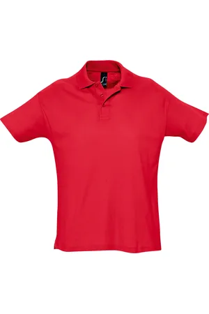 Sols Mens Summer II Pique Short Sleeve Polo Shirt Cotton - Size Large