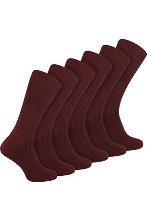 Sock Snob Mens Plain Coloured Cotton Rich Ribbed Dress Socks - - Size UK 6-11