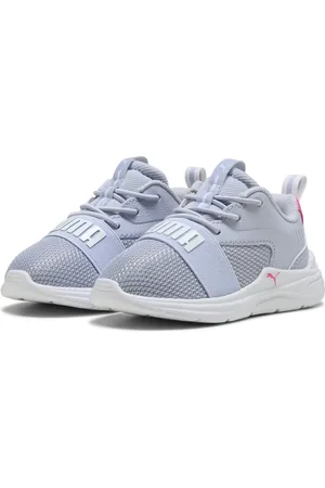 PUMA Kids Unisex Baby Toddler Soft Wired 2 Sneakers - - Size UK 5 Infant
