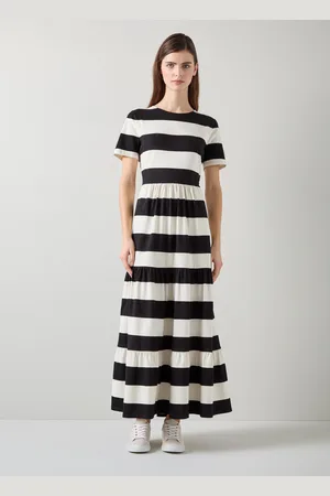 LK Bennett Womens Leigh Dresses, /Cream - Size 8 UK