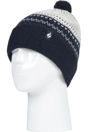Heat Holders Ladies / Womens Knitted Beanie Bobble Hat with Pom Pom - - One Size